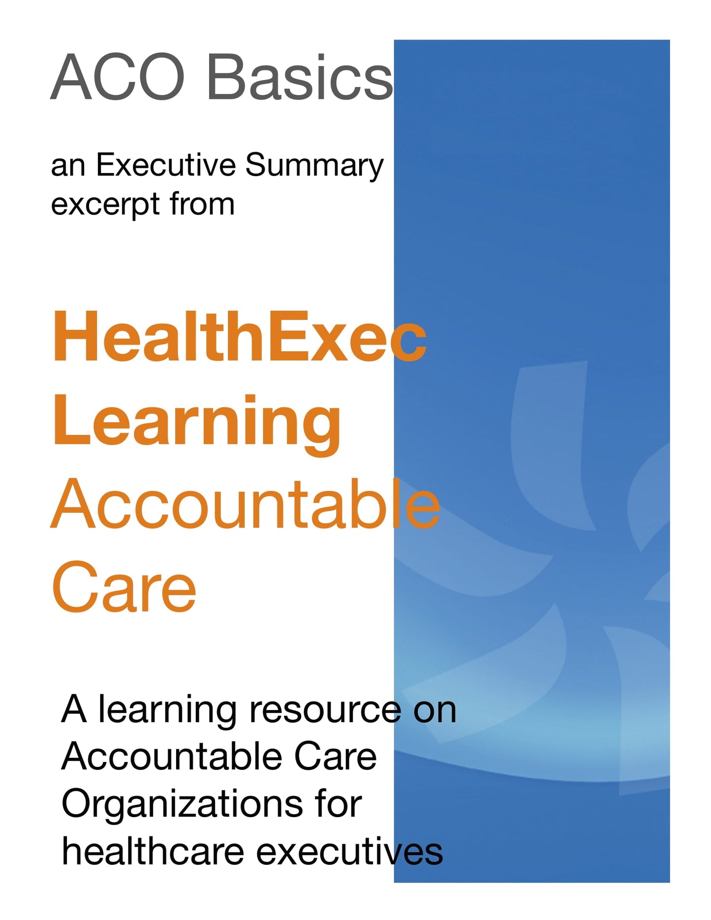 Accountable Care Executive Summaries