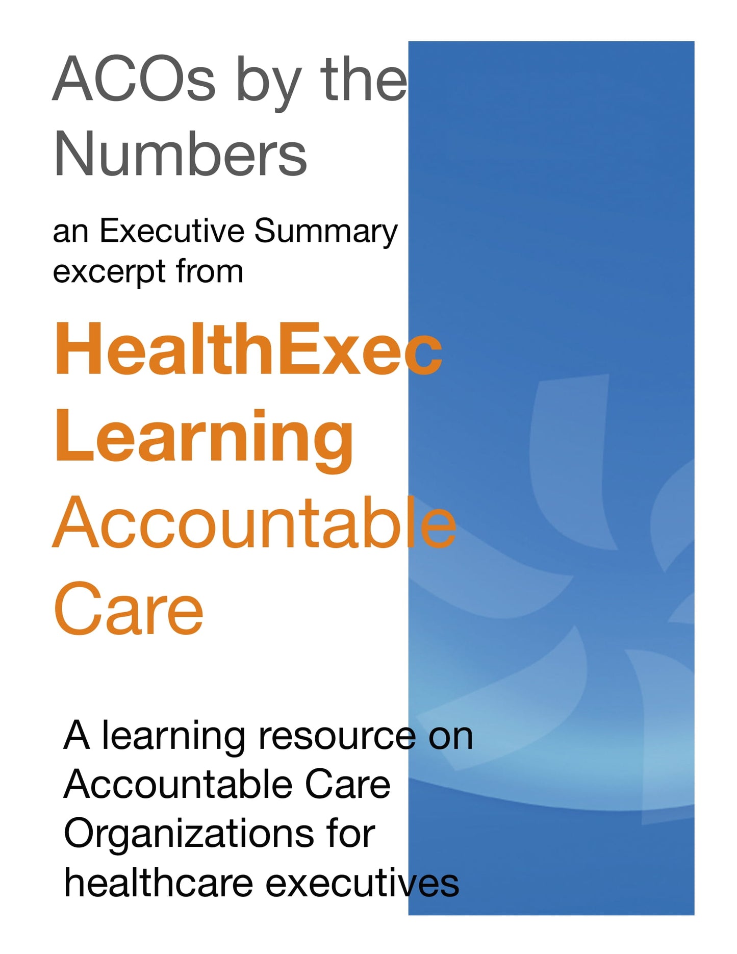 Accountable Care Executive Summaries