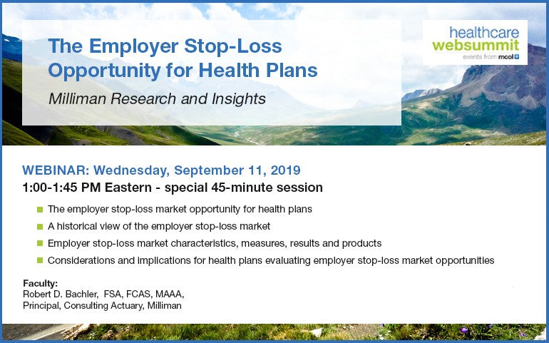 Webinar: The Employer Stop-Loss Opportunity for Health Plans